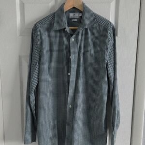 Southern Tide Green Casual Button Down Shirt